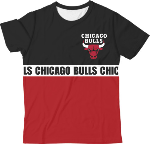 Kids' T-Shirt 3D - Chicago Bulls [1] - Mfest