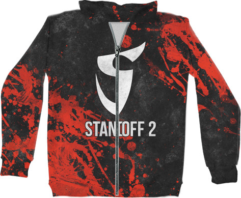 Unisex Zip-through Hoodie 3D - STANDOFF 2 (SaiNts) 15 - Mfest