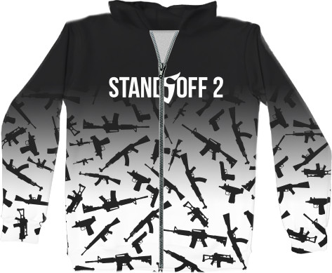 Unisex Zip-through Hoodie 3D - STANDOFF 2 (SaiNts) 10 - Mfest