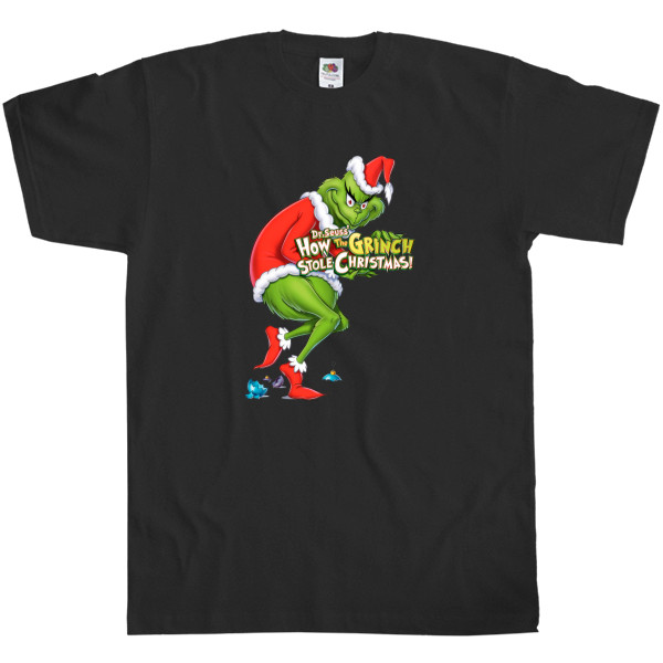 Футболка Классика Мужская Fruit of the loom - Grinch stole Christmas - Mfest