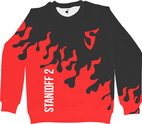 Men's Sweatshirt 3D - STANDOFF 2 (SaiNts) 5 - Mfest