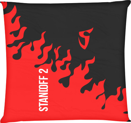 Standoff - Square Throw Pillow - STANDOFF 2 (SaiNts) 5 - Mfest