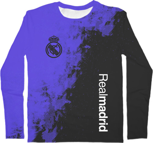 Men's Longsleeve Shirt 3D - Real Madrid CF [10] - Mfest