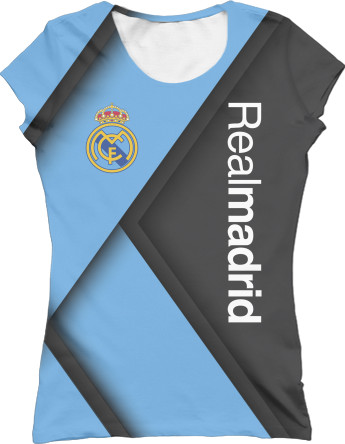 Women's T-Shirt 3D - Real Madrid CF [12] - Mfest