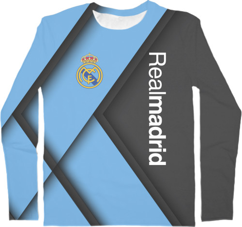 Kids' Longsleeve Shirt 3D - Real Madrid CF [12] - Mfest