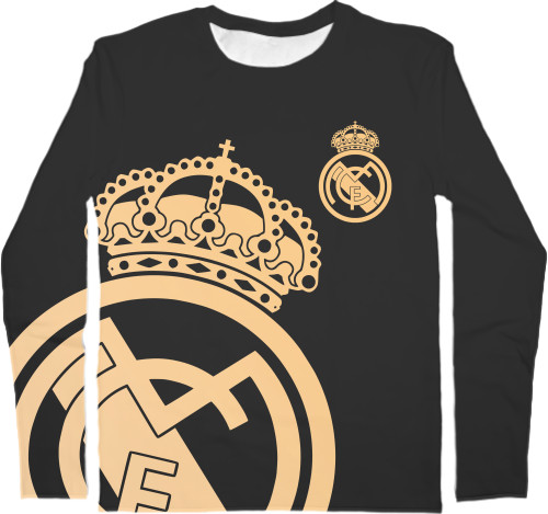 Men's Longsleeve Shirt 3D - Real Madrid CF [1] - Mfest