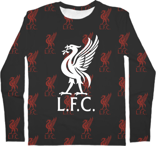 Футбол - Men's Longsleeve Shirt 3D - Liverpool (4) - Mfest