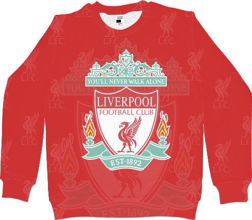 Men's Sweatshirt 3D - Liverpool (3) - Mfest