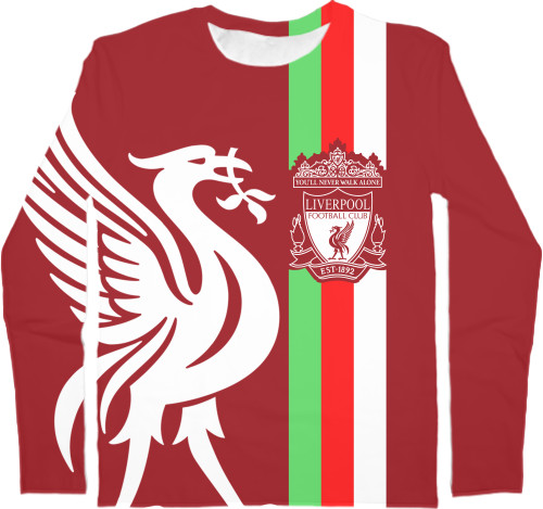 Men's Longsleeve Shirt 3D - Liverpool (1) - Mfest