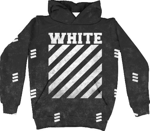 Kids' Hoodie 3D - OFF WHITE (8) - Mfest