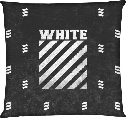 Square Throw Pillow - OFF WHITE (8) - Mfest