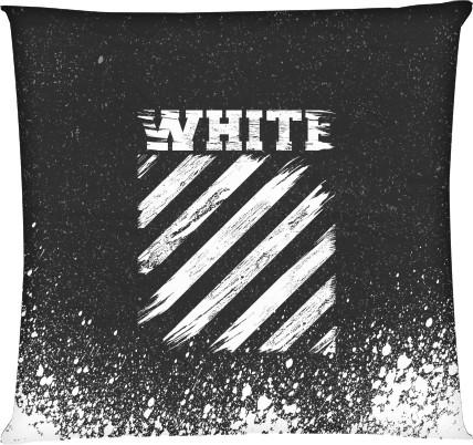 Square Throw Pillow - OFF WHITE (9) - Mfest