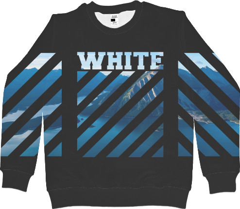 Women's Sweatshirt 3D - OFF WHITE (6) - Mfest