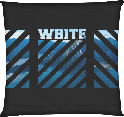 Square Throw Pillow - OFF WHITE (6) - Mfest