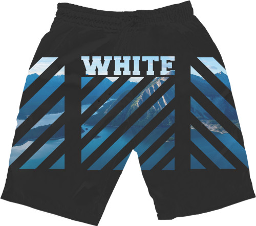 Men's Shorts 3D - OFF WHITE (6) - Mfest