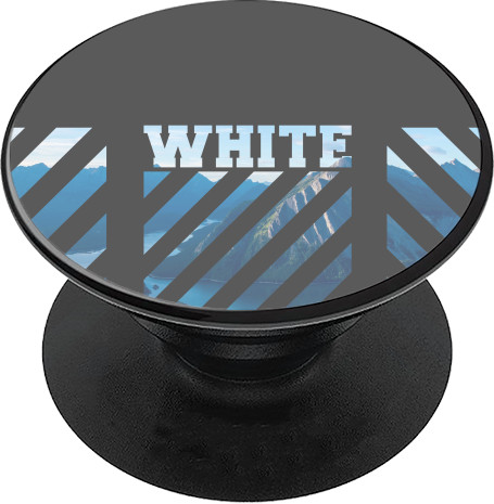 PopSocket Подставка для мобильного - OFF WHITE (6) - Mfest