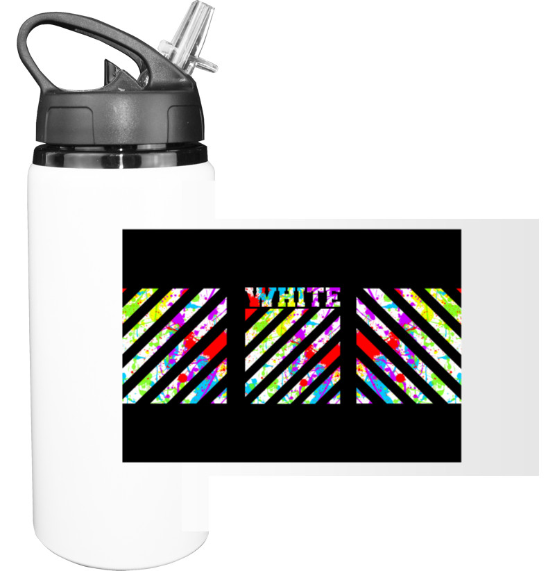 Sport Water Bottle - OFF WHITE (11) - Mfest