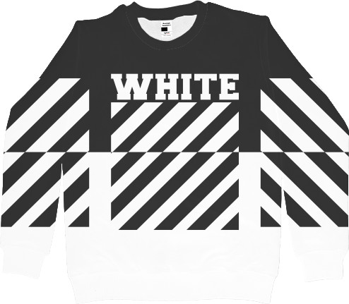 Women's Sweatshirt 3D - OFF WHITE (5) - Mfest