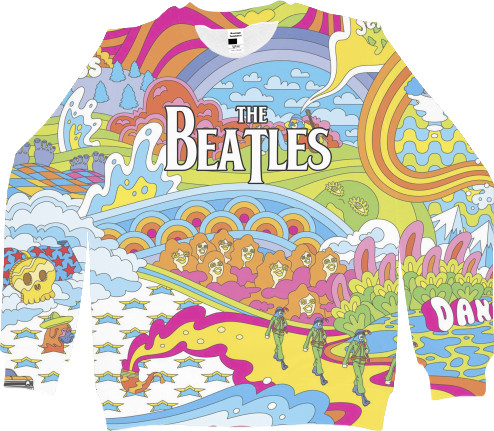 Women's Sweatshirt 3D - BEATLES [3] - Mfest