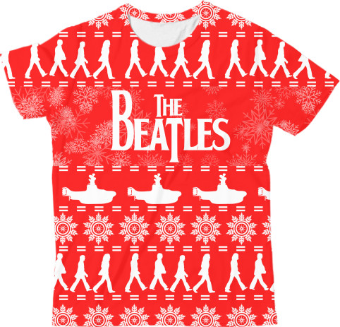 Kids' T-Shirt 3D - BEATLES [9] - Mfest