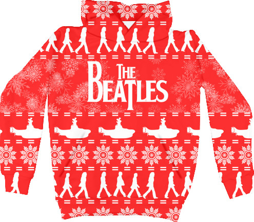 Unisex Hoodie 3D - BEATLES [9] - Mfest