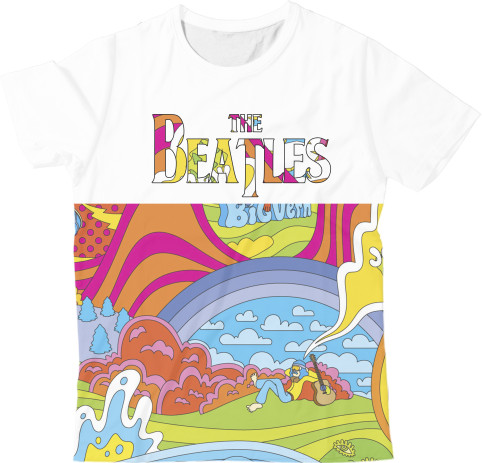 Kids' T-Shirt 3D - BEATLES [2] - Mfest