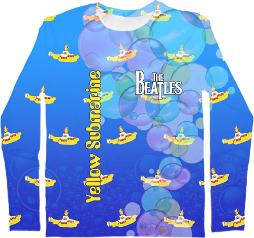 Men's Longsleeve Shirt 3D - BEATLES [7] - Mfest