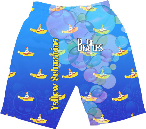 Men's Shorts 3D - BEATLES [7] - Mfest