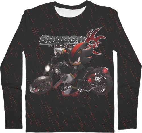 Men's Longsleeve Shirt 3D - SHADOW (8) - Mfest