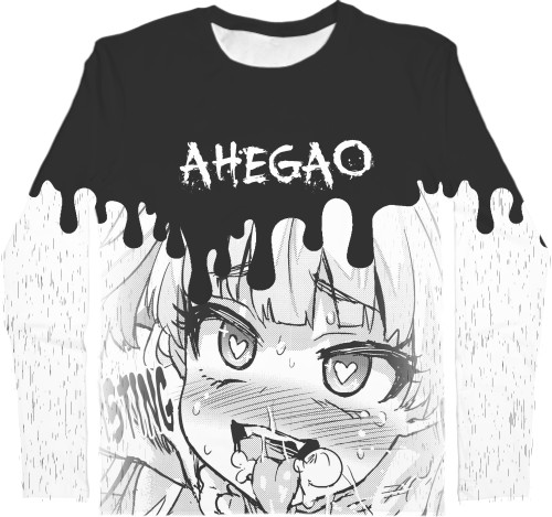 Kids' Longsleeve Shirt 3D - АХЕГАО - Mfest