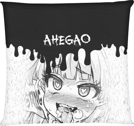 Square Throw Pillow - АХЕГАО - Mfest