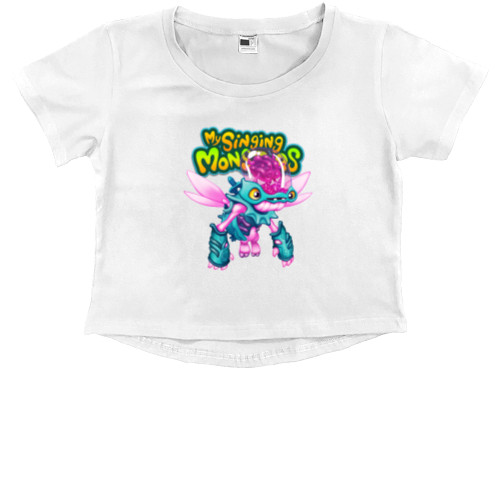 Kids' Premium Cropped T-Shirt - My Singing Monsters [2] - Mfest