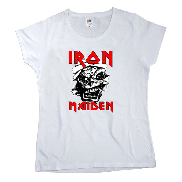 Women's T-shirt Fruit of the loom - IRON MAIDEN [1] - Mfest