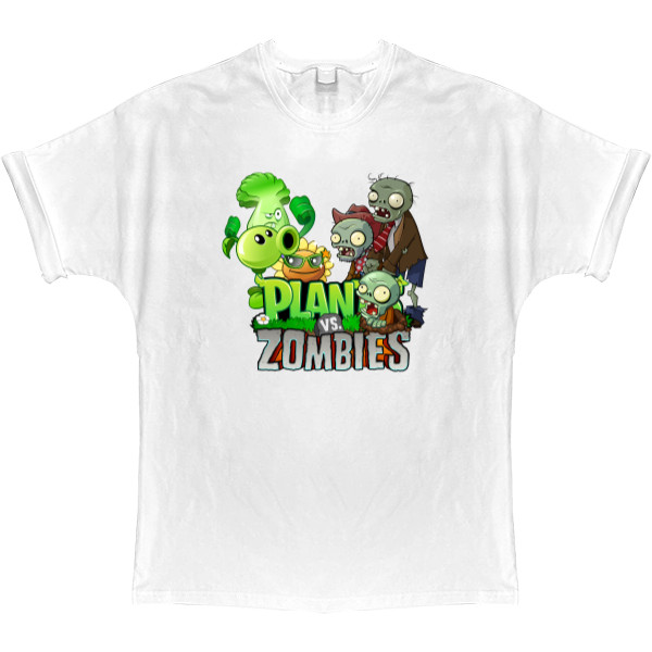 T-shirt Oversize - Plants vs Zombies 5 - Mfest