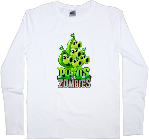 Men's Longsleeve Shirt - Plants vs Zombies 2 - Mfest