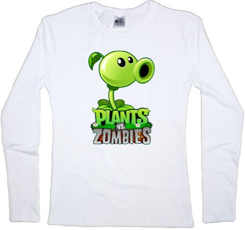 Women's Longsleeve Shirt - Plants vs Zombies - Mfest