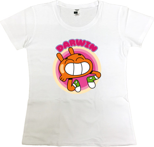 Women's Premium T-Shirt - The Amazing World of Gumball [1] - Mfest