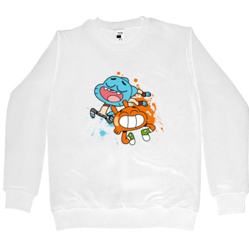 Men’s Premium Sweatshirt - The Amazing World of Gumball [3] - Mfest