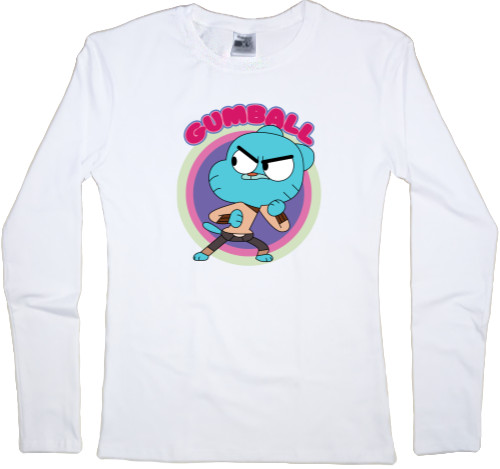 Women's Longsleeve Shirt - The Amazing World of Gumball [4] - Mfest