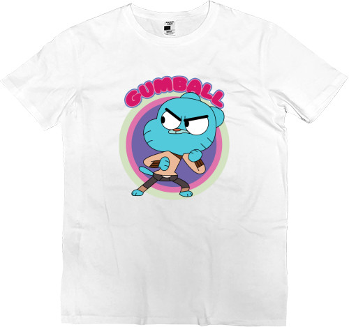 Men’s Premium T-Shirt - The Amazing World of Gumball [4] - Mfest