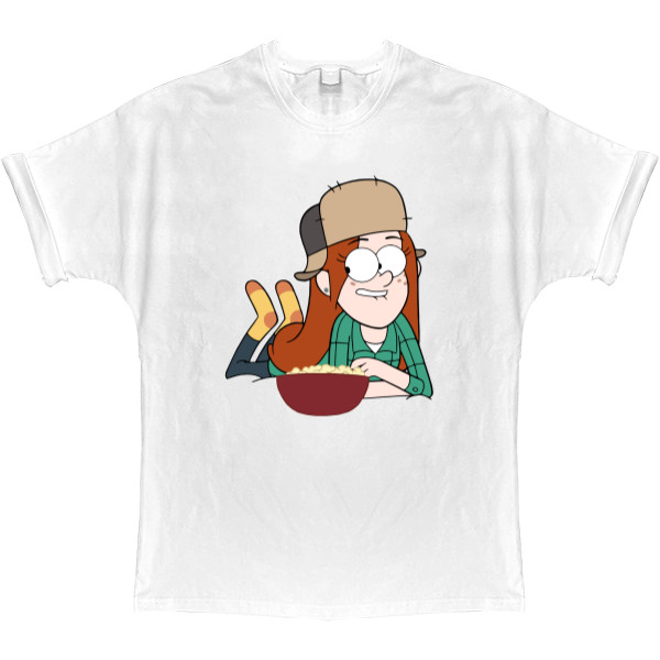 T-shirt Oversize - GRAVITY FALLS [8] - Mfest