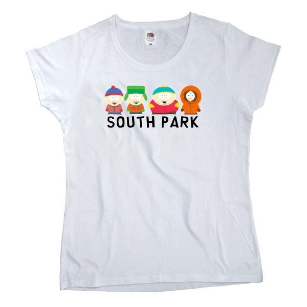 Women's T-shirt Fruit of the loom - south park 5 - Mfest