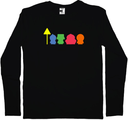 Men's Longsleeve Shirt - south park 3 - Mfest