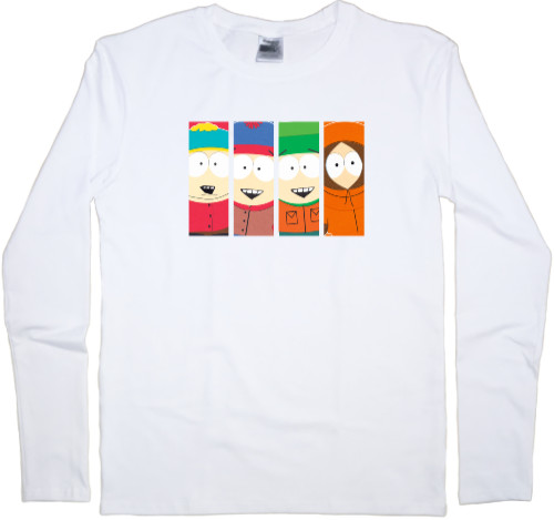 Men's Longsleeve Shirt - south park 2 - Mfest