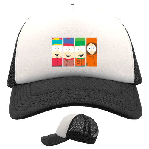 Kids' Trucker Cap - south park 2 - Mfest