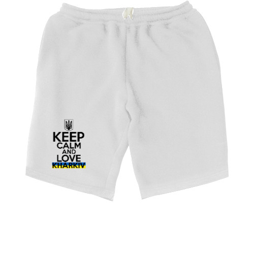 Men's Shorts - keep calm Kharkiv - Mfest