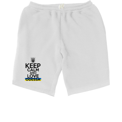 Men's Shorts - keep calm odessa - Mfest