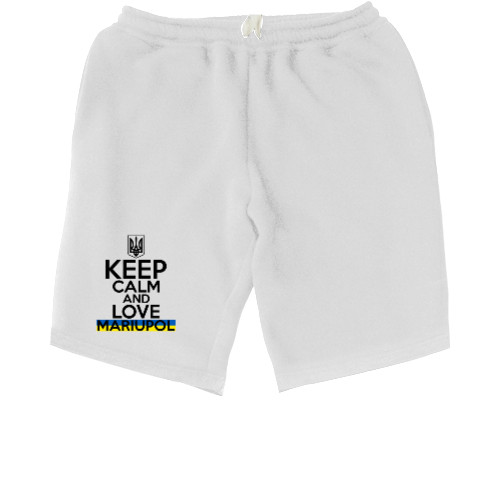 Men's Shorts - keep calm mariupol - Mfest