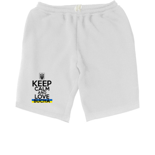 Men's Shorts - keep calm bucha - Mfest