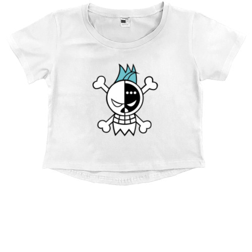 Kids' Premium Cropped T-Shirt - ONE PIECE (11) - Mfest